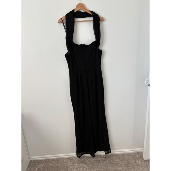 Women's - Here Comes The Sun Black Dress – Size XL – NWT – Slim Fit – Elegant - Picture 7 of 7